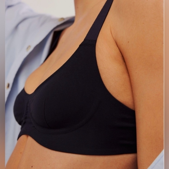 free People Intimately Bonded Under wire Black Women's Intimate Bra Xs - Picture 2 of 7